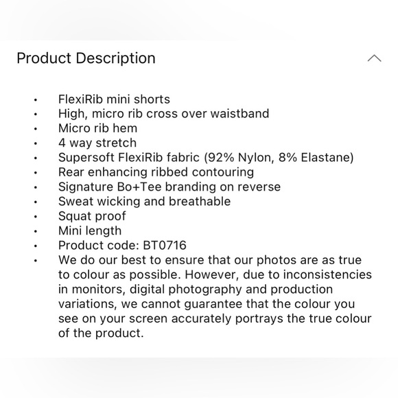 High waisted mini shorts - Picture 4 of 4